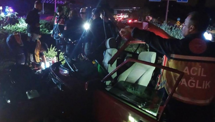 Giresun'da feci kaza: 1 ölü, 3 yaralı