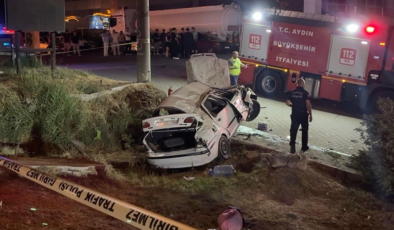 Aydın'da zincirleme trafik kazası: 1 kişi öldü, 5 kişi yaralandı