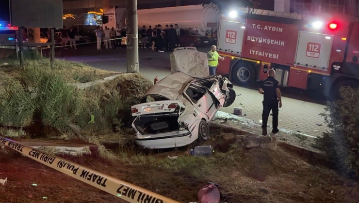 Aydın'da zincirleme trafik kazası: 1 kişi öldü, 5 kişi yaralandı