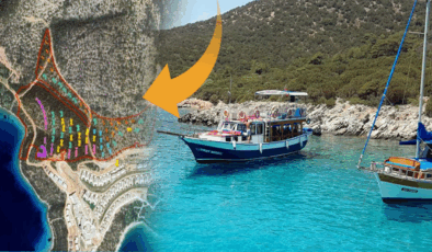 Kalyon inşaat ÇED’i beklemeye gerek görmedi kazmayı vurdu inşaataa başladı imar yolunu kapattı…
