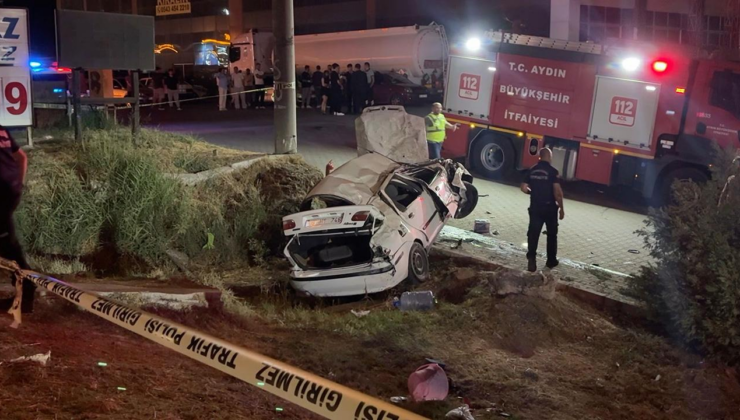 Aydın'da 3 araç birbirine girdi: 1 ölü, 5 yaralı