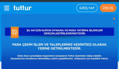 Fenerbahçe Kulübü Başkan Adayı Sadettin Saran'a ait "Tuttur" şirketi tüm faaliyetlerini durdurdu
