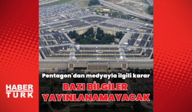 Pentagon'dan gazeteciler için yeni düzenleme
