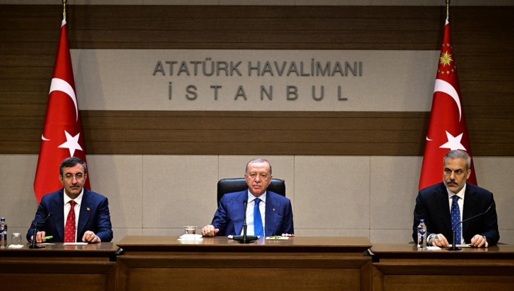Cumhurbaşkanı Erdoğan: Ne yapıyorsak coğrafyamızda kan ve gözyaşının dinmesi için yapıyoruz