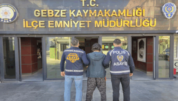 Kocaeli'de 13 yıl 7 ay kesinleşmiş hapis cezası bulunan hükümlü yakalandı