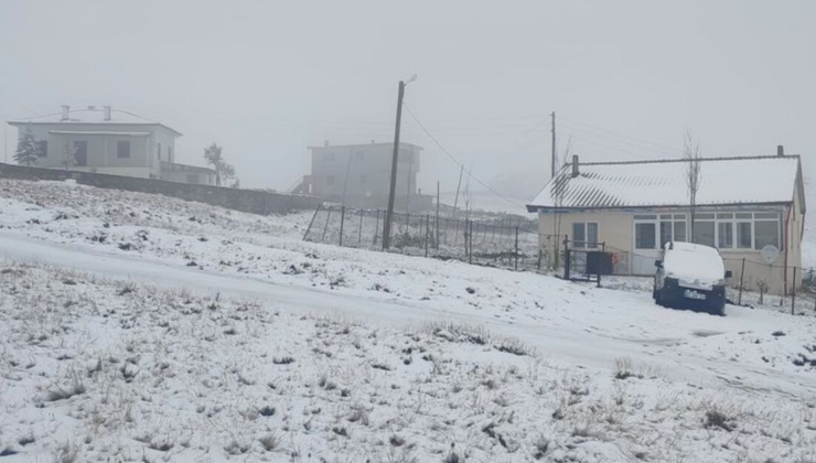 Doğu Karadeniz'de kar yağışı!