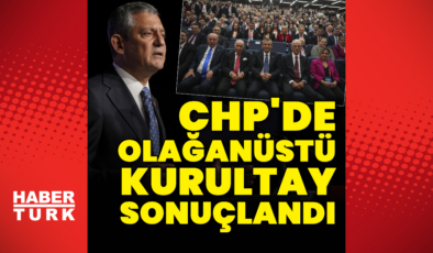 CHP'de olağanüstü kurultay günü