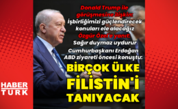 Cumhurbaşkanı Erdoğan'dan ABD ziyareti öncesi açıklamalar