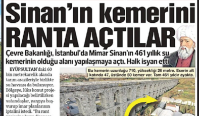 İlber Ortaylı: Utanmıyorsanız  Süleymaniye'nin  yanına gökdelen dikin