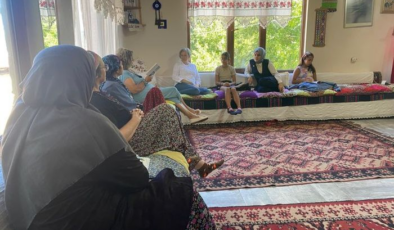 Köy kadınları için okuma etkinliği