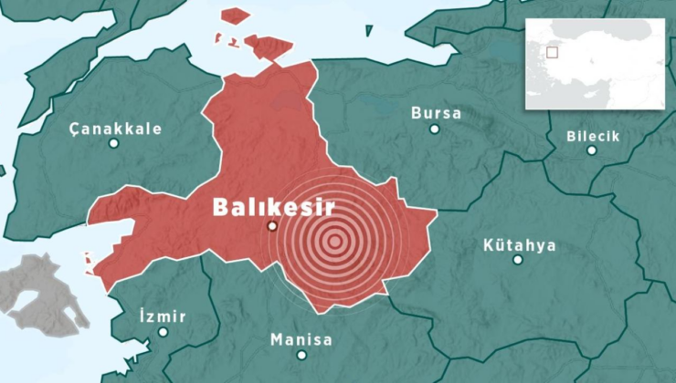 Balıkesir'de bir deprem daha meydana geldi
