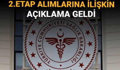 Sağlık Bakanlığı 2.etap personel alımında son durum: 17 bin personel alımıyla ilgili açıklama