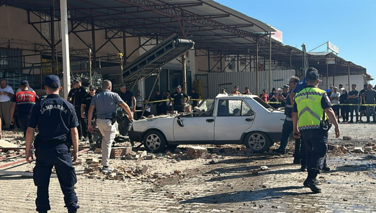 Antalya'da toptancı halinde patlama: Bir kişi hayatını kaybetti, üç kişi yaralandı