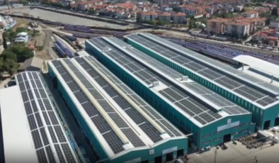 Milli Hızlı Tren güneş enerjisiyle üretiliyor