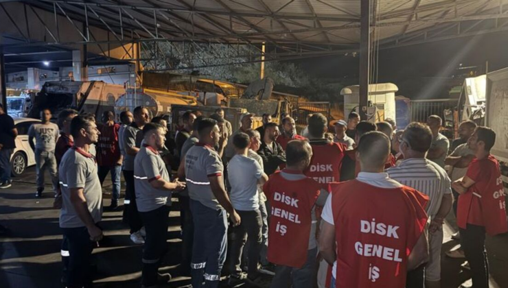 5 aydır maaş alamayan belediye işçileri iş bıraktı