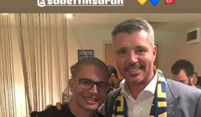 Fenerbahçe'nin efsane isminden Saran'a kutlama mesajı