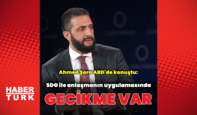 Şara: SDG ile anlaşmada gecikme var