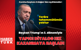 "Başkan Trump'ın ikinci döneminde yapıcı diyalog hız kazanmaya başladı"