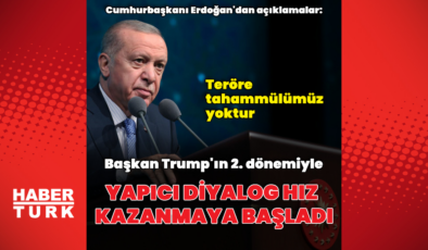 "Başkan Trump'ın ikinci döneminde yapıcı diyalog hız kazanmaya başladı"