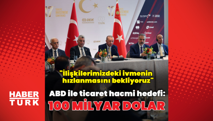 Cumhurbaşkanı Erdoğan Türk Yatırım Konferansı'na katıldı