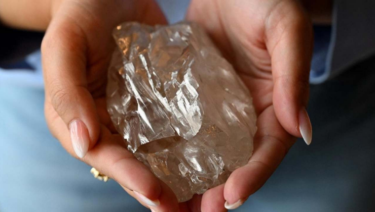 Afrika’nın kalbinden çıkan dev elmasa paha biçilemiyor!