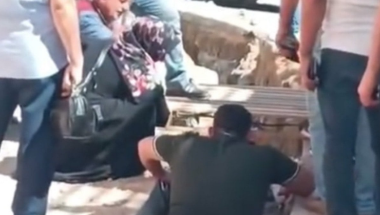Belediyenin açtığı kanal, kadına mezar oluyordu