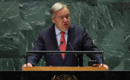Guterres: İnsafsız bir insan acıları çağına girdik