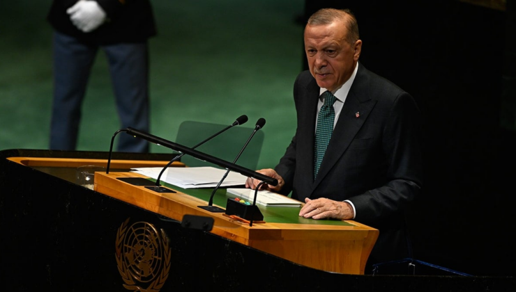 Erdoğan'dan BM Kürsüsü'nden İsrail'e sert sözler