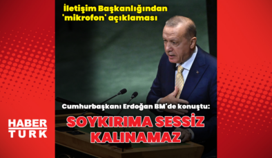 Cumhurbaşkanı Erdoğan BM'de konuştu