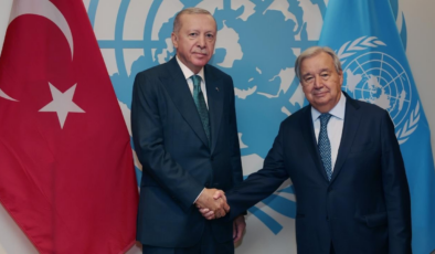 Cumhurbaşkanı Erdoğan, BM Genel Sekreteri Guterres ile görüştü