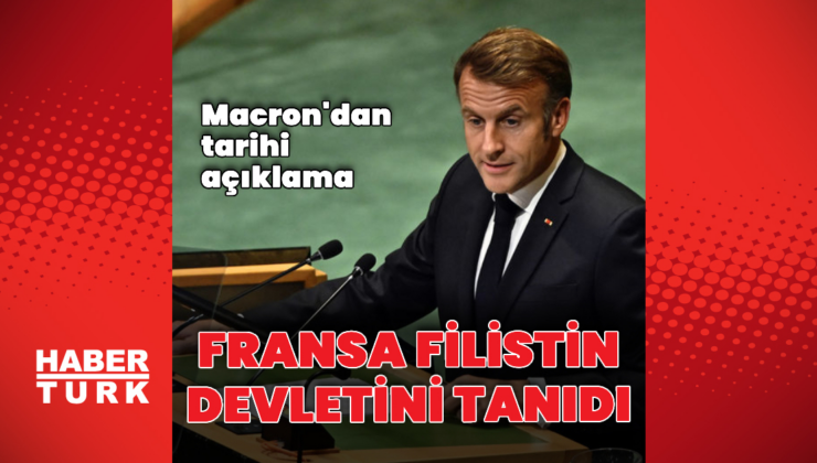 Fransa Filistin devletini tanıdı