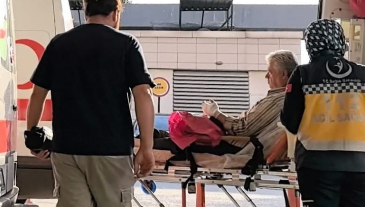 Köstebek tabancası elinde patladı