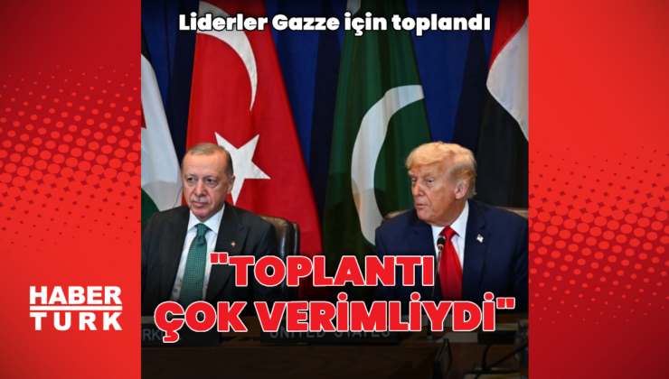 Liderler Gazze için toplandı