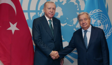 Cumhurbaşkanı Erdoğan Guterres ile görüştü