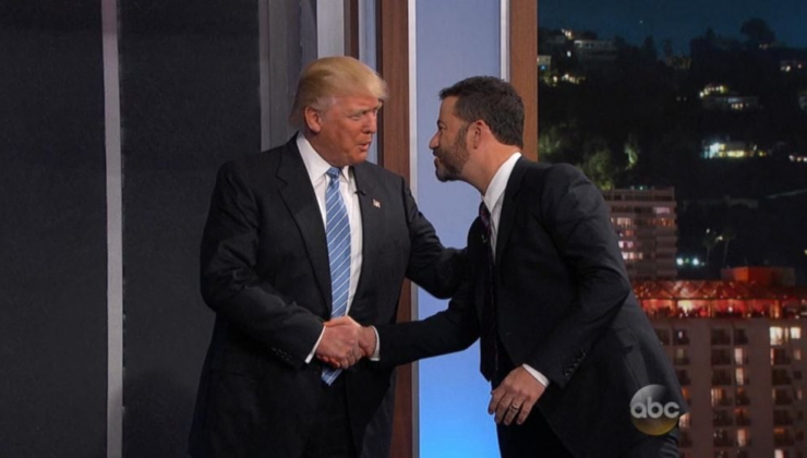 Trump medyaya ateş püskürdü: “Jimmy Kimmel kötü reytinglerinde çürüsün”