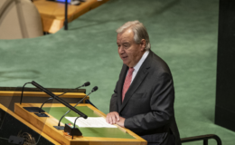 Guterres: Filistin'in sorumluluğu hepimizin omuzlarında