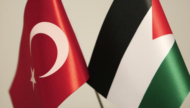 Türkiye'den Filistin'e posta arenasında güçlü destek