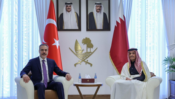 Dışişleri Bakanı Fidan ile Katarlı Mevkidaşı Al Sani telefonda görüştü