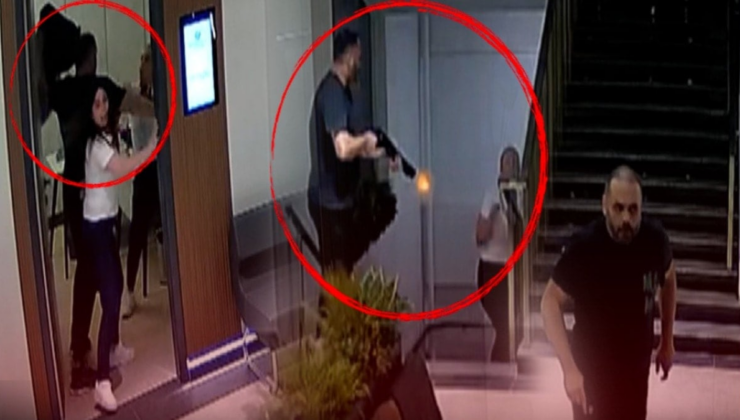 Hastanede korkunç cinayet: Dehşet anları kamerada