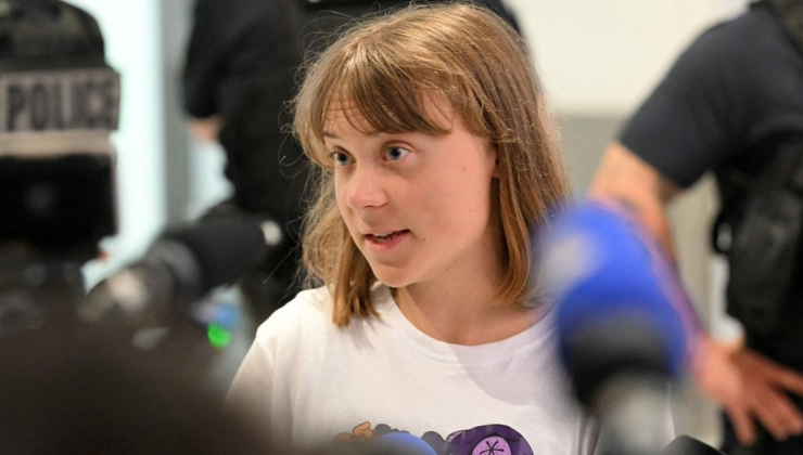 Thunberg’i de taşıyan insani yardım filosu Gazze'ye gidiyor
