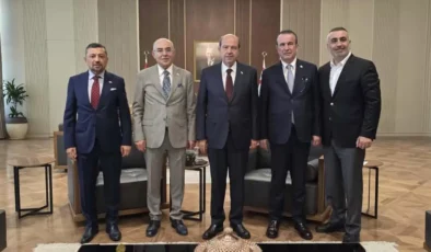 MHP Heyetinden KKTC Cumhurbaşkanı Tatar’a Kritik Ziyaret: “Kıbrıs Türklüğü’nün Yanındayız”