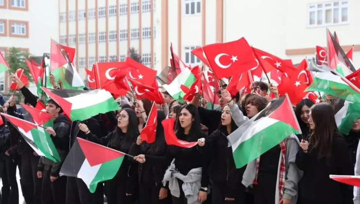 Ankara’daki Okullarda Filistin’e Destek Etkinlikleri Düzenlendi