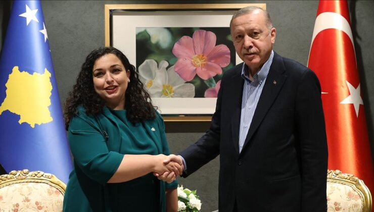 Kosova Cumhurbaşkanı Osmani’den Cumhurbaşkanı Erdoğan’a Teşekkür