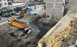 Ankara’da inşaat kazısında toprak kaydı: 17 katlı bina tedbir amaçlı tahliye edildi