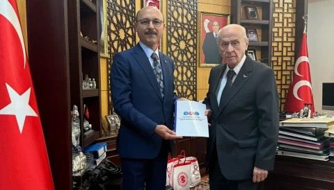 Talip Geylan’dan Bahçeli’ye Türkmeneli Ziyareti