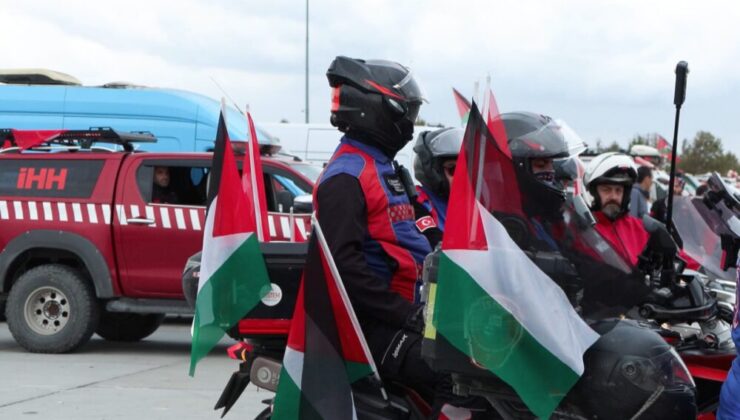 Gazze’ye Özgürlük Konvoyu Yenikapı’dan Başladı: Hedef İsrail Başkonsolosluğu