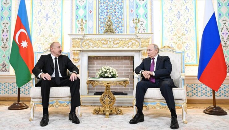 Putin ve Aliyev Moskova’da Bir Araya Geldi: AZAL Uçağı Kazası Gündemde