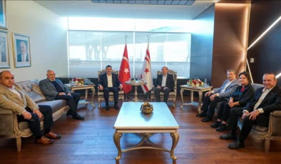 Cumhurbaşkanı Yardımcısı Yılmaz ve KKTC Cumhurbaşkanı Tatar’dan Kritik Görüşme: Kıbrıs ve Bölgesel Gelişmeler Masada